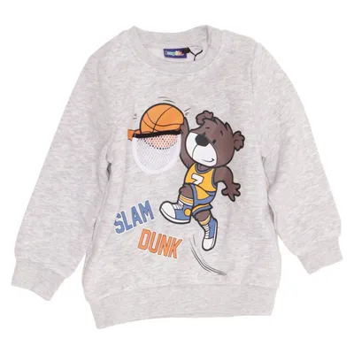 Sweatshirt (Grå) fra Lupilu Bomuld, Polyester, Viscose