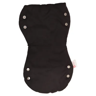 Stroller gloves (White, Black) from Baby Lux Polyester, Wool