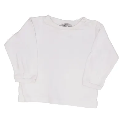 T-shirt à manches longues (Blanc) de Jacky Baby Coton