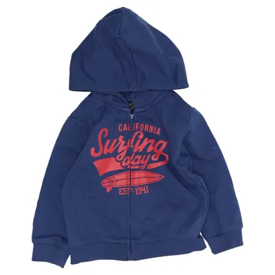 Hoodie (Blue, Orange) from Mayoral Cotton, Polyester