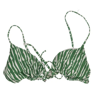 Bikini top (Grøn, Hvid)