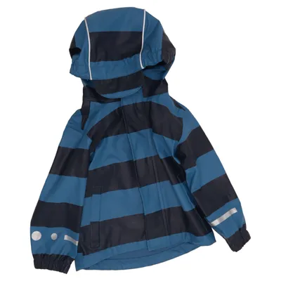 Rain jacket (Blue, Gray) from Jako-O Polyurethane, Recycled polyester