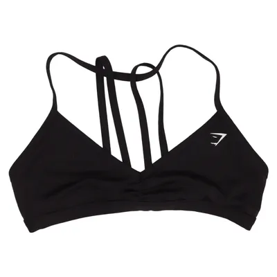 Sports bra (Black) from Gymshark Elastane, Nylon, Recycled polyester