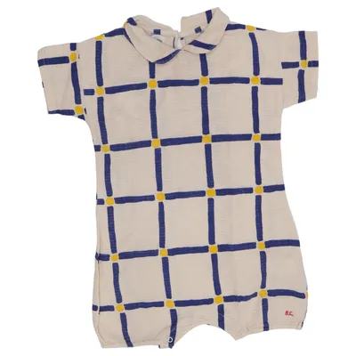Rompers (Beige, Blue, Yellow) from Bobo Choses Organic cotton