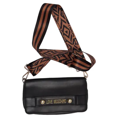 Umhängetasche (Schwarz, Braun) von Love Moschino