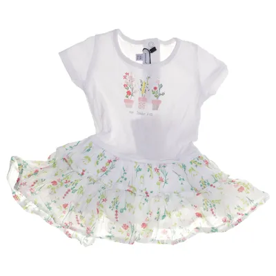Robe (Blanc, Multicolore) de Absorba