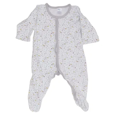 Sparkedragt (Hvid, Grå, Gul) fra Åhléns Baby
