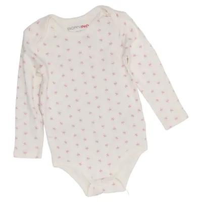 Body (Vit, Rosa) från Bornino Bomull