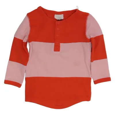 Long sleeve T-shirt (Orange, Pink, Multicolored) from Maxomorra Cotton, Elastane