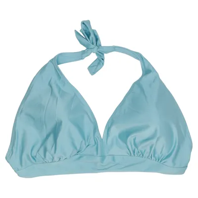 Bikini top (Blue) from Laura Torelli Elastane, Polyamide, Polyester