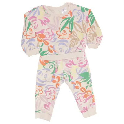 Mjukisset (Beige, Flerfärgad) från BabyGap Bomull, Återvunnen polyester