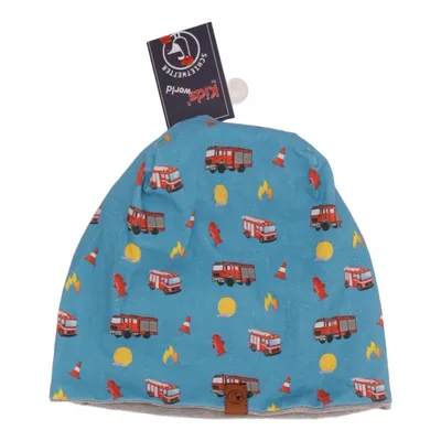 Beaniemössa (Blå, Flerfärgad) från Kids World Bomull, Elastan