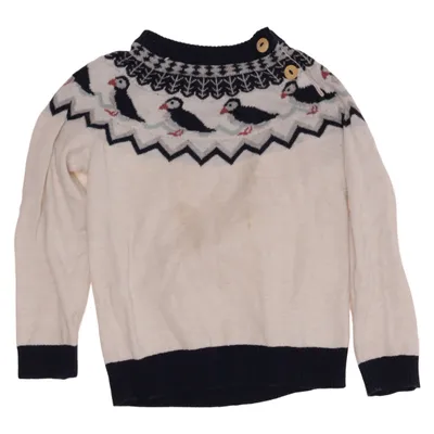 Sweater (White, Blue, Black) from Alana Cotton