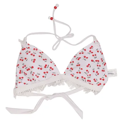 Bikinioberteil (Weiß, Rot) von Brigitte Bardot Elasthan, Polyamid, Polyester