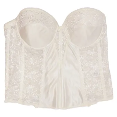 Bustier (White) from Di Lorenzo Elastane, Polyamide
