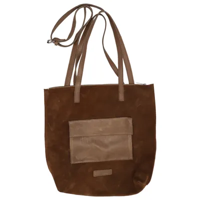 Shoulder-bag (Brown, Beige) from Shabbies