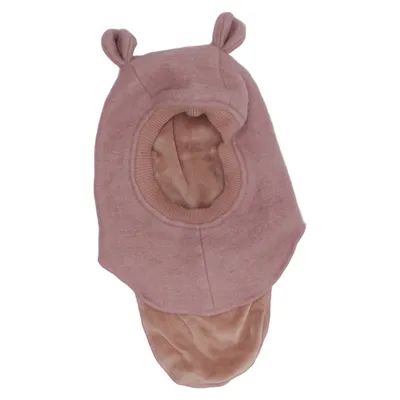 Balaklava (Pink) from Huttelihut Cotton, Polyester, Wool