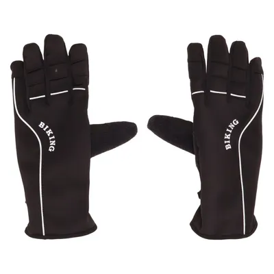 Handschoenen (Zwart) van Biking Katoen, Elastaan, Polyamide, Polyester, Polyurethaan