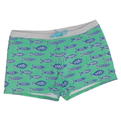 Maillot de bain (Vert, Bleu, Blanc) de Mini Boden Élasthane, Polyamide, Polyester
