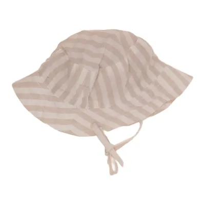 Bucket hat (Beige, Wit) van H&M Katoen
