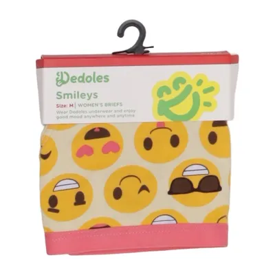 Pajama shorts (Smileys) from Dedoles Cotton, Elastane