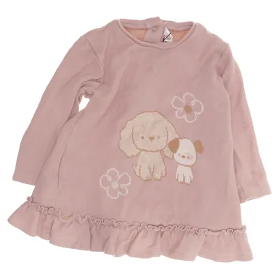 Dress (Pink) from Mayoral Newborn Cotton, Elastane
