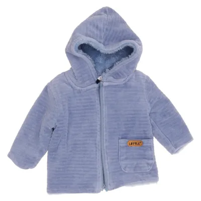 Veste (Bleu) de Little Coton, Polyester