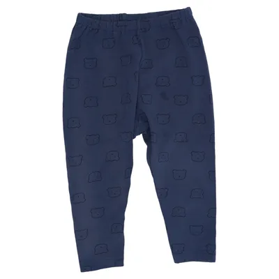 Leggings (Blau) von Uniqlo Baby Baumwolle, Elasthan