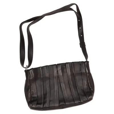 Shoulder-bag (Black) from & Other Stories Cotton, Leather