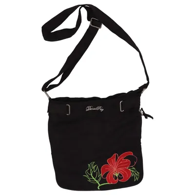 Shoulder-bag (Black) from Daniel Ray Cotton