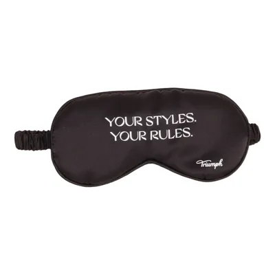 Sleep mask (Black) from Triumph Polyester