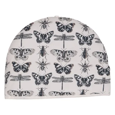 Tehætte (Hvid, Sort) fra Ulster Weavers Bomuld, Polyester