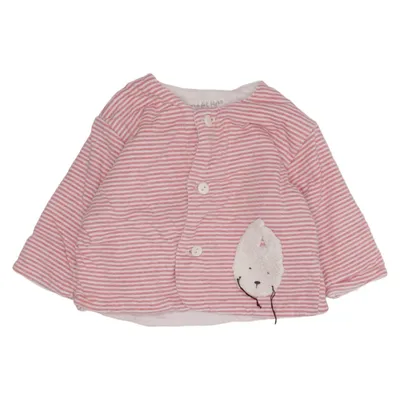 Jacket (Pink, White) from Catimini Cotton, Polyester