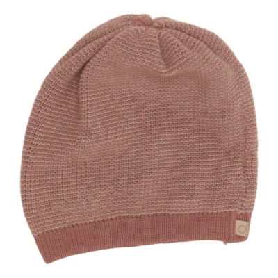 Beaniemössa (Rosa, Beige) från Disana Ull