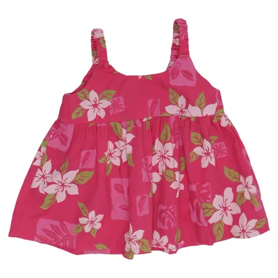 Dress (Pink, Green, White) from Kole Kole Cotton, Polyester