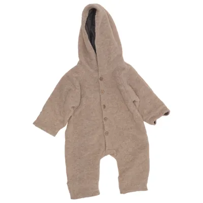 Mjukisdräkt (Beige) från Little One Bomull, Polyester, Ull