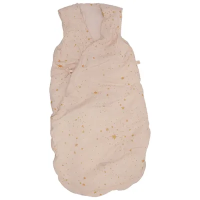 Babyslaapzak (Beige, Goud) van Nobodinoz Elastaan, Organisch katoen, Polyester