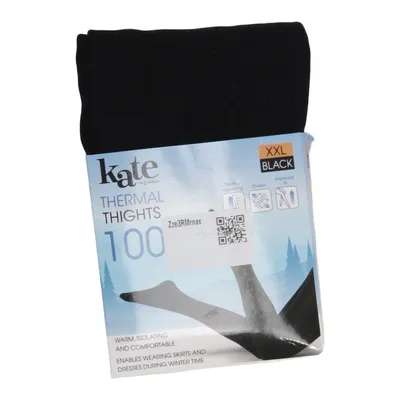Strømpebukser (Sort) fra Kate Legwear Elastan, Polyester