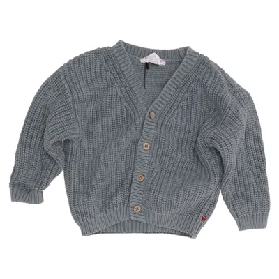 Cardigan (Bleu) de People Wear Organic Coton biologique