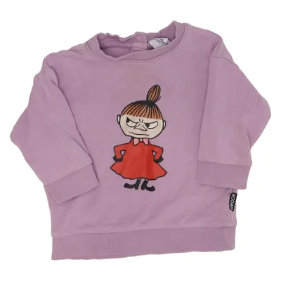 Sweatshirt (Purple) from Moomin by Lindex Cotton, Elastane