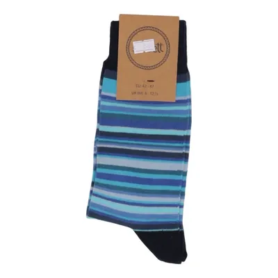 Chaussettes (Bleu, Multicolore) de Socks Coton, Élasthane, Polyamide