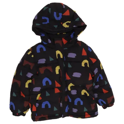 Vinterjacka (Svart, Flerfärgad) från Bobo Choses Återvunnen polyester