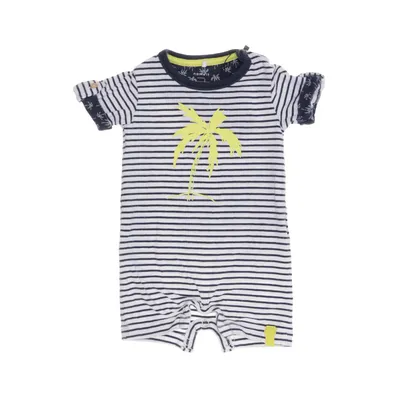 Sparkdräkt (Vit, Blå, Gul) från Name It Minimize Elastan, Ekologisk bomull