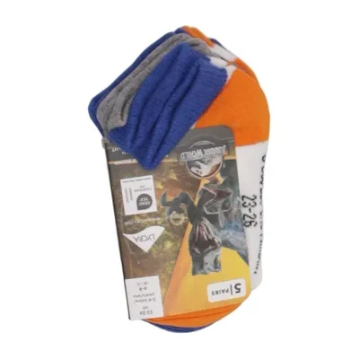 Socks (Blue, Orange, Multicolored) from Jurassic World Cotton, Elastane, Polyamide