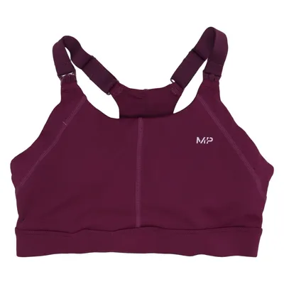 Sport-BH (Lila) från MyProtein Elastan, Nylon, Polyester