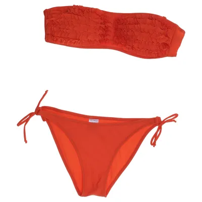 Bikini (Orange) from Power Flower Elastane, Polyamide