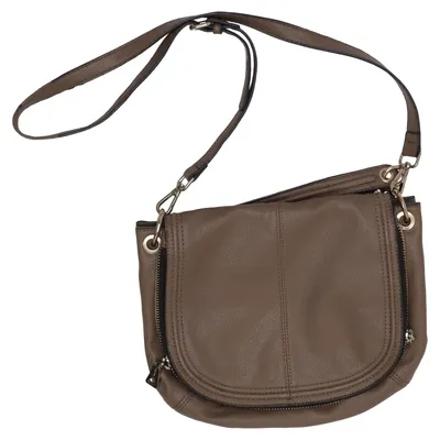 Skuldertaske (Brun) fra Mango Touch Polyester