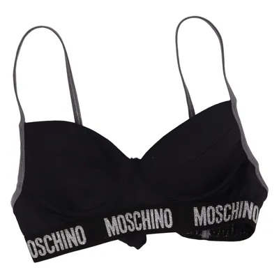 Bikini top (Zwart) van Moschino Swim Elastaan, Polyamide