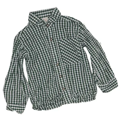Chemise (Vert, Blanc) de Birkhahn Mode Coton