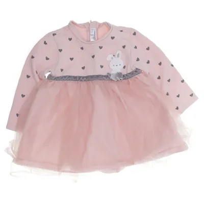 Klänning (Rosa) från Mayoral Newborn Bomull, Elastan, Polyester